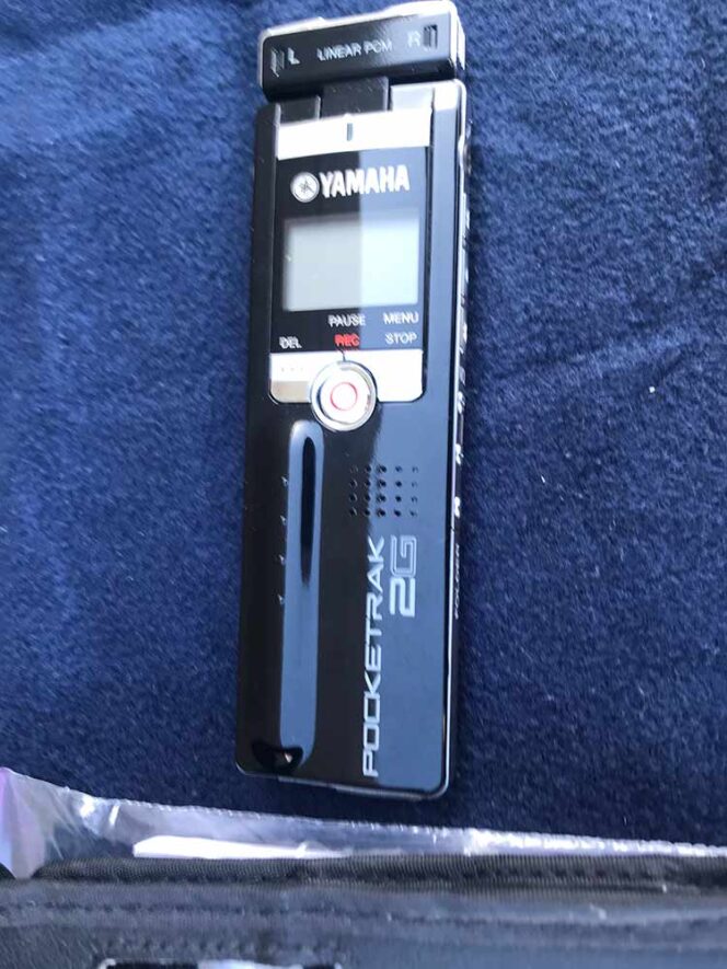 Yamaha Pocketrak 2G Recorder 2008 - Black - Image 3