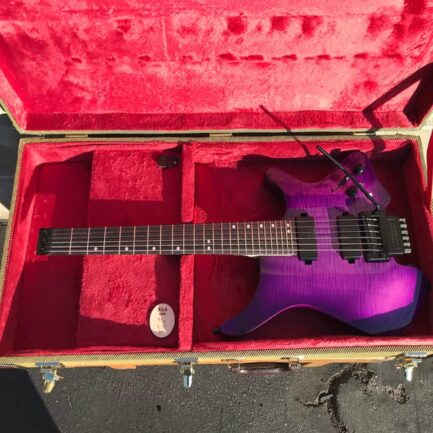 BERRINO Electric Guitar Custom HLG Purple - COMPLETE SET (NEW)