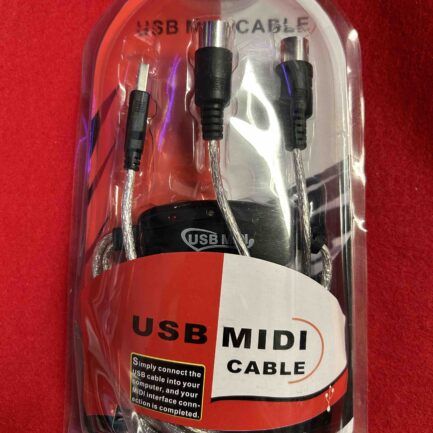 MIDI IN/OUT to USB ADAPTER FOR VINTAGE EQUIPMENT (NEW)
