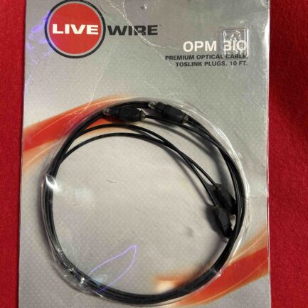 OPTICAL CABLE PAIR 10FT.(NEW)