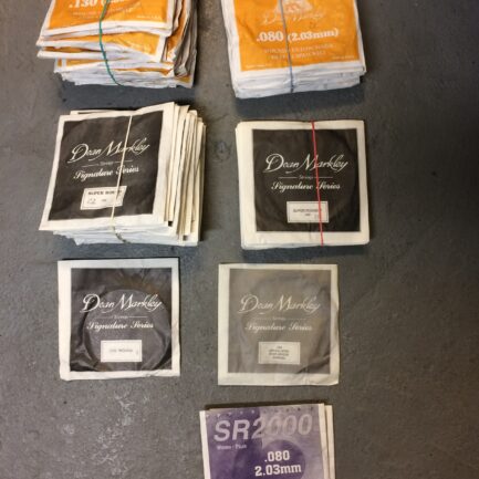 DEAN MARKLEY BASS STRINGS LOT (NEW)